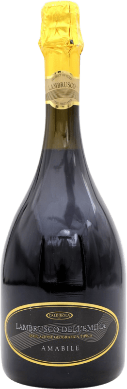 Envio grátis | Espumante tinto Caldirola I.G.T. Emilia Romagna Itália Lambrusco 75 cl