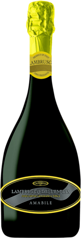 送料無料 | 赤いスパークリングワイン Caldirola I.G.T. Emilia Romagna イタリア Lambrusco 75 cl