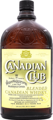 Whisky Blended Canadian Club 6 Años 70 cl Ejemplar Coleccionista No Apto para Consumo
