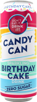 Boissons et Mixers Candy Can Birthday Cake Boîte 50 cl