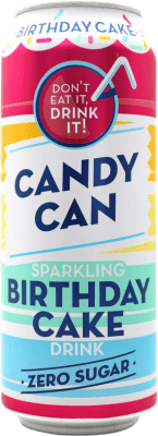 Бесплатная доставка | Напитки и миксеры Candy Can Birthday Cake Соединенные Штаты Жестяная банка 50 cl