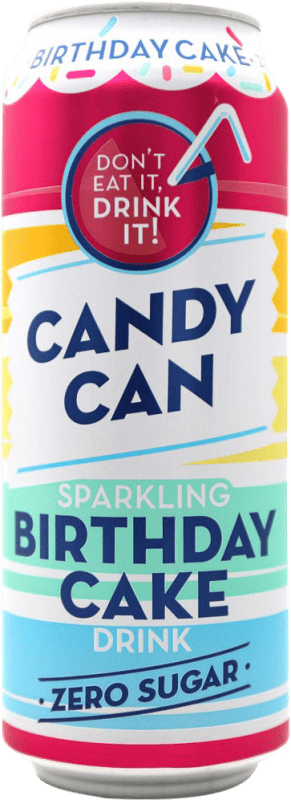 Spedizione Gratuita | Bibite Candy Can Birthday stati Uniti Lattina Medium 50 cl Cake — Torta
