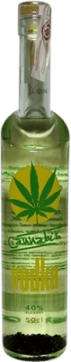 Free Shipping | Vodka Spain Medium Bottle 50 cl Cannabis