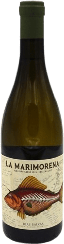 Envio grátis | Vinho branco Casa Rojo La Marimorena D.O. Rías Baixas Galiza Espanha 75 cl