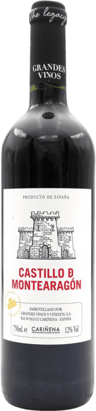 Envio grátis | Vinho tinto Castillo de Montearagón D.O. Cariñena Espanha 75 cl