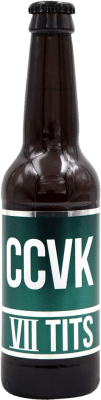 Bier CCVK VII TITS Drittel-Liter-Flasche 33 cl