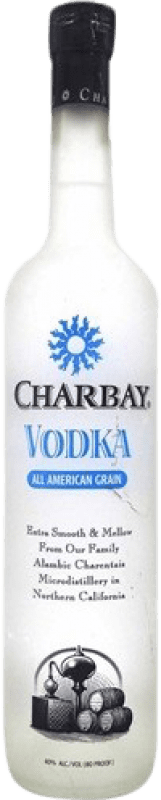 Envio grátis | Vodca Charbay Estados Unidos 70 cl