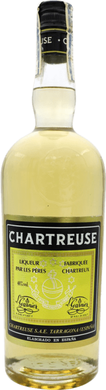 Envio grátis | Licores Chartreuse Amarillo Tarragona Espécime de Colecionador França 70 cl