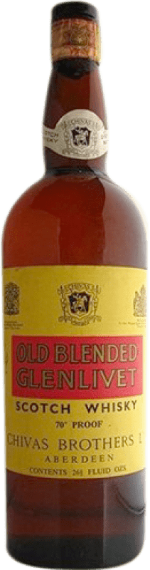 1 157,95 € Kostenloser Versand | Blended Whisky Glenlivet at Chivas Brothers Old Blended Sammlerexemplar