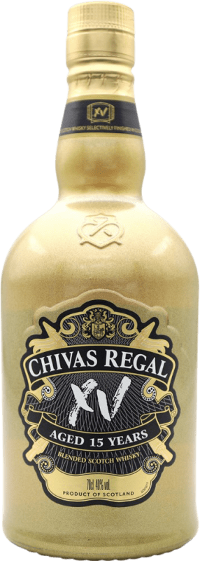 Envoi gratuit | Blended Whisky Chivas Regal XV Gold Ecosse Royaume-Uni 15 Ans 70 cl