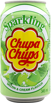 Бесплатная доставка | Напитки и миксеры Chupa Chups Melon & Cream Испания Банка 33 cl
