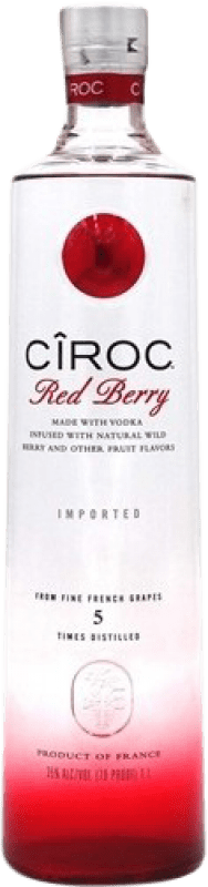 41,95 € | Vodka Cîroc Red Berry França 1 L