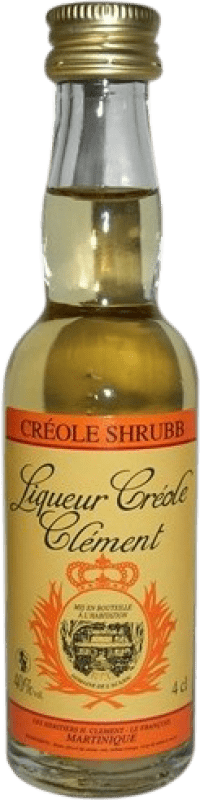 Envoi gratuit | Liqueurs Clément Ron Créole Spécimen de Collection Martinique Bouteille Miniature 4 cl