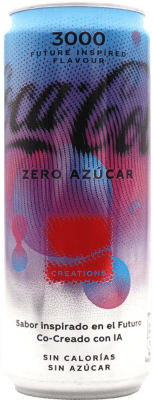 1,95 € | Напитки и миксеры Coca-Cola 3000 Zero con IA Испания Банка 33 cl