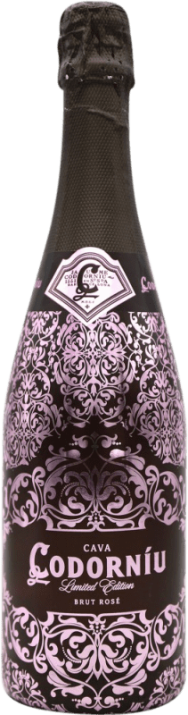 Kostenloser Versand | Rosé Sekt Codorníu Rosé Brut D.O. Cava Spanien 75 cl