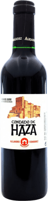 免费送货 | 红酒 Condado de Haza 岁 D.O. Ribera del Duero 西班牙 半瓶 37 cl