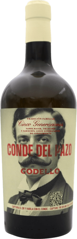 Бесплатная доставка | Белое вино Conde del Pazo D.O. Valdeorras Испания Godello — Годельо 75 cl