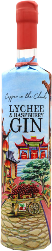 Free Shipping | Gin Copper in the Clouds. Lychee & Raspberry Spain 70 cl