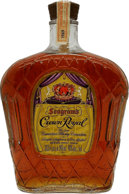 Купажированный виски Crown Royal Canadian Seagram's 70 cl