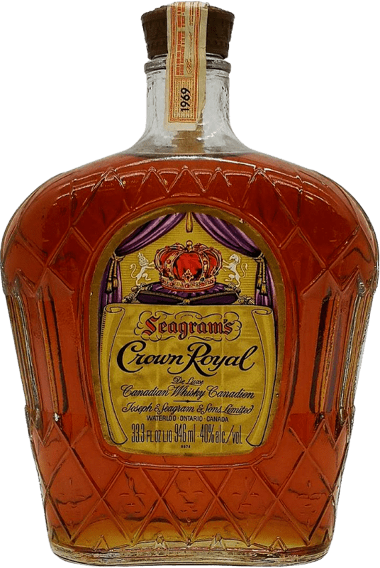409,95 € | Купажированный виски Crown Royal Canadian Seagram's Канада 70 cl