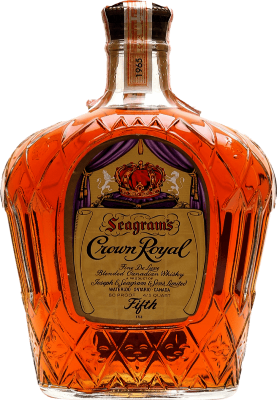 379,95 € | Купажированный виски Crown Royal Canadian Seagram's Канада 70 cl