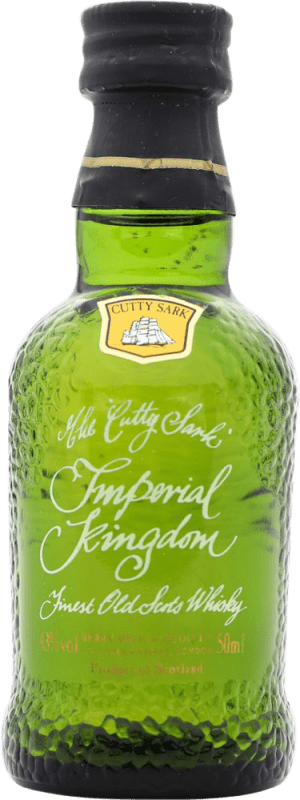 28,95 € Бесплатная доставка | Виски смешанные Cutty Sark Imperial Kingdom миниатюрная бутылка 5 cl