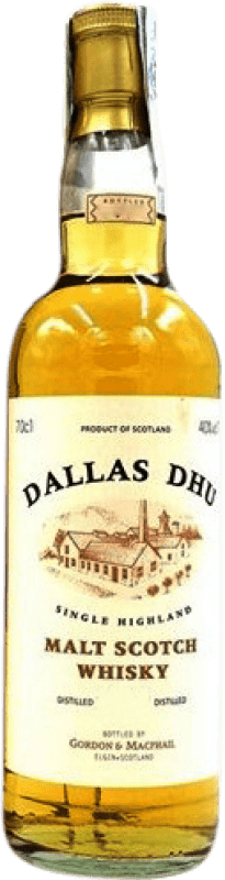 Envoi gratuit | Single Malt Whisky Dallas Dhu. Spécimen de Collection Royaume-Uni 70 cl