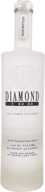 免费送货 | 伏特加 Diamond 100 美国 70 cl