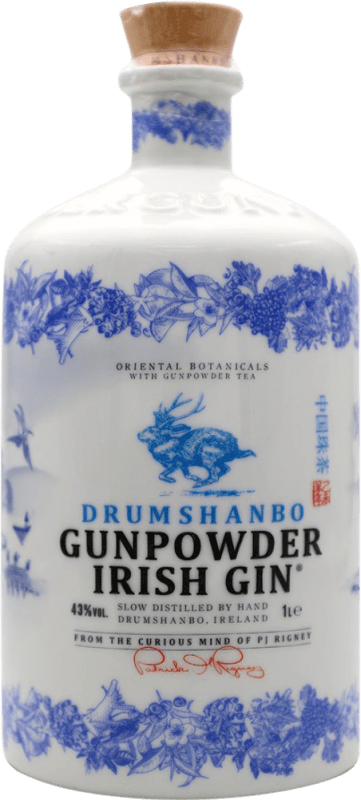 69,95 € Spedizione Gratuita | Genever Gin Drumshanbo Gunpowder Ceramic Porcelain — Porcellana Ceramica