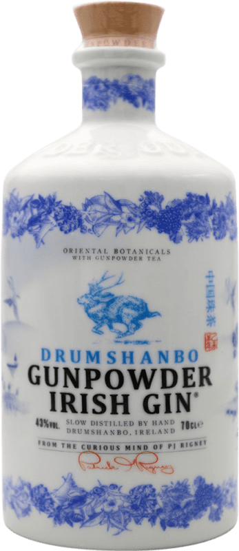 46,95 € Бесплатная доставка | Джин Drumshanbo Gunpowder Cerámica