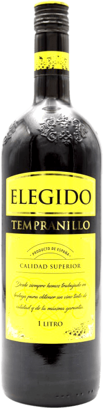 Бесплатная доставка | Красное вино Elegido D.O. Toro Испания Tempranillo — Темпранильо 1 L