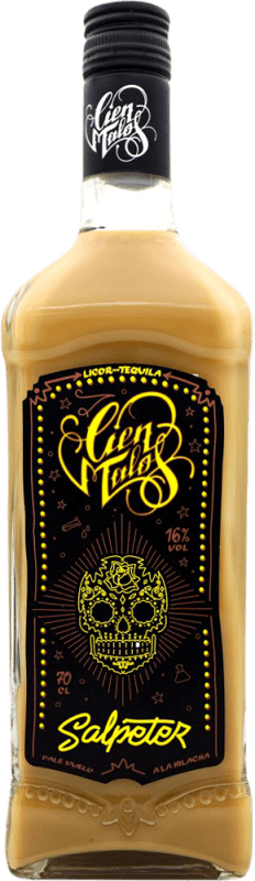 14,95 € | Tequila Enerhaus 100 Cien Malos Crema Salpeter al Tequila Caramelo Mexiko 70 cl