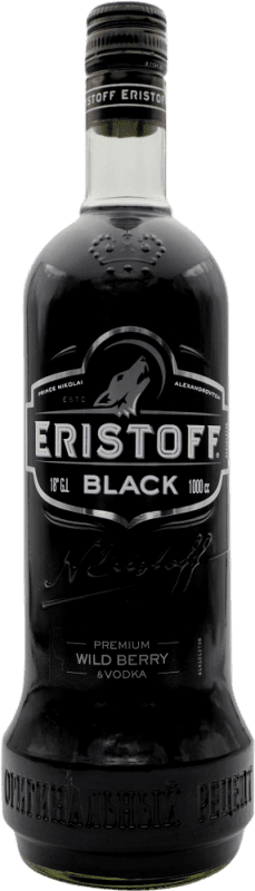 Envio grátis | Vodka Eristoff Black França 1 L