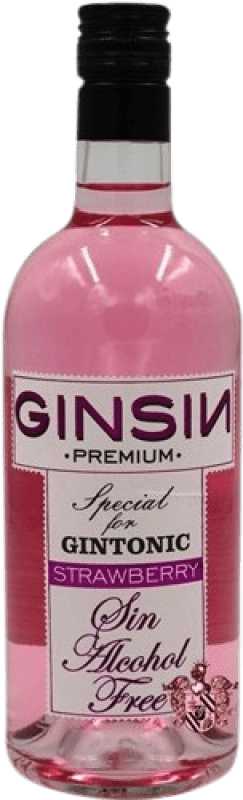 Free Shipping | Gin Espadafor GinSin Strawberry Spain 70 cl Alcohol-Free