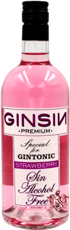 Бесплатная доставка | Джин Espadafor GinSin Strawberry Испания 70 cl Без алкоголя