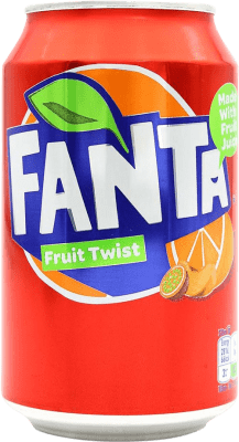 2,95 € Free Shipping | Soft Drinks Fanta Fruit Twist Can 33 cl