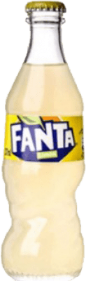 Getränke und Mixer 4 Einheiten Box Fanta Limón Kleine Flasche 20 cl