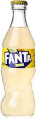4,95 € | Boîte de 4 unités Boissons Fraîches Fanta Limón Espagne Petite Bouteille 20 cl