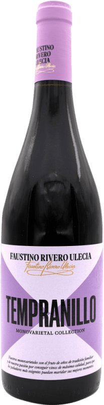 Бесплатная доставка | Красное вино Faustino Rivero Ulecia D.O.Ca. Rioja Испания Tempranillo — Темпранильо 75 cl