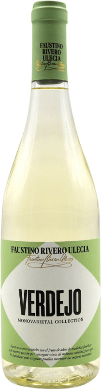 2,95 € Free Shipping | White wine Faustino Rivero Ulecia D.O.Ca. Rioja
