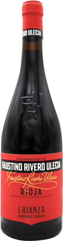 Spedizione Gratuita | Vino Rosso Faustino Rivero Ulecia Crianza — Invecchiato in Botte D.O.Ca. Rioja Spagna 75 cl