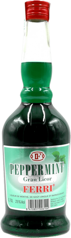 Free Shipping | Liqueurs Ferri Spain 70 cl Peppermint