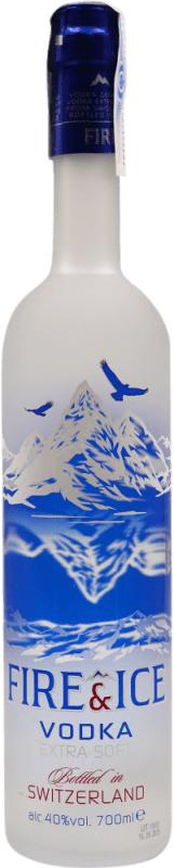 Envio grátis | Vodka Fire & Ice Suíça 70 cl