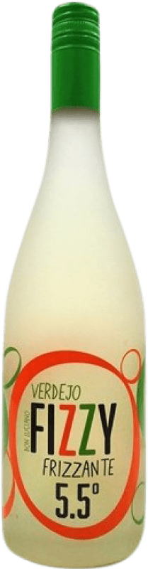 Envoi gratuit | Blanc mousseux Fizzy. Frizzante Espagne 75 cl