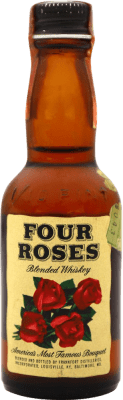 73,95 € Бесплатная доставка | Виски смешанные Four Roses Коллекционный образец миниатюрная бутылка 5 cl