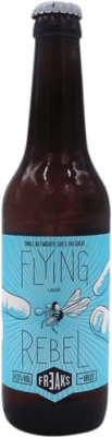 Бесплатная доставка | Пиво Freaks Flying Rebel Испания Бутылка на треть 33 cl