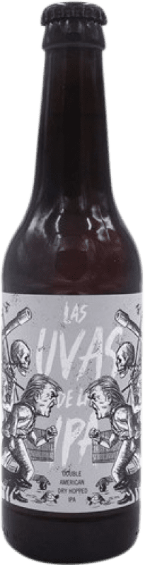 Free Shipping | Beer Freaks Las Uvas IPA — India Pale Ale Spain Third-Liter Bottle 33 cl