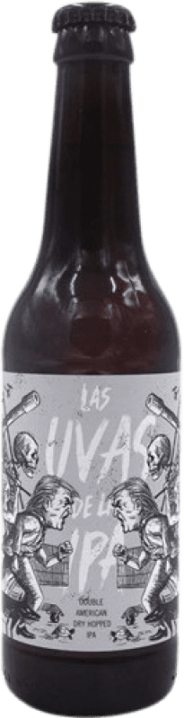 Envoi gratuit | Bière Freaks Las Uvas de la IPA Espagne Bouteille Tiers 33 cl