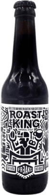 Envio grátis | Cerveja Freaks Roast King Espanha Garrafa Terço 33 cl