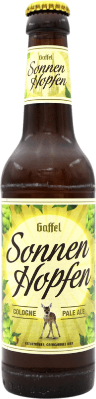 Spedizione Gratuita | Birra Gaffel. Sonnen Hopfen Pale Ale Germania Bottiglia Terzo 33 cl